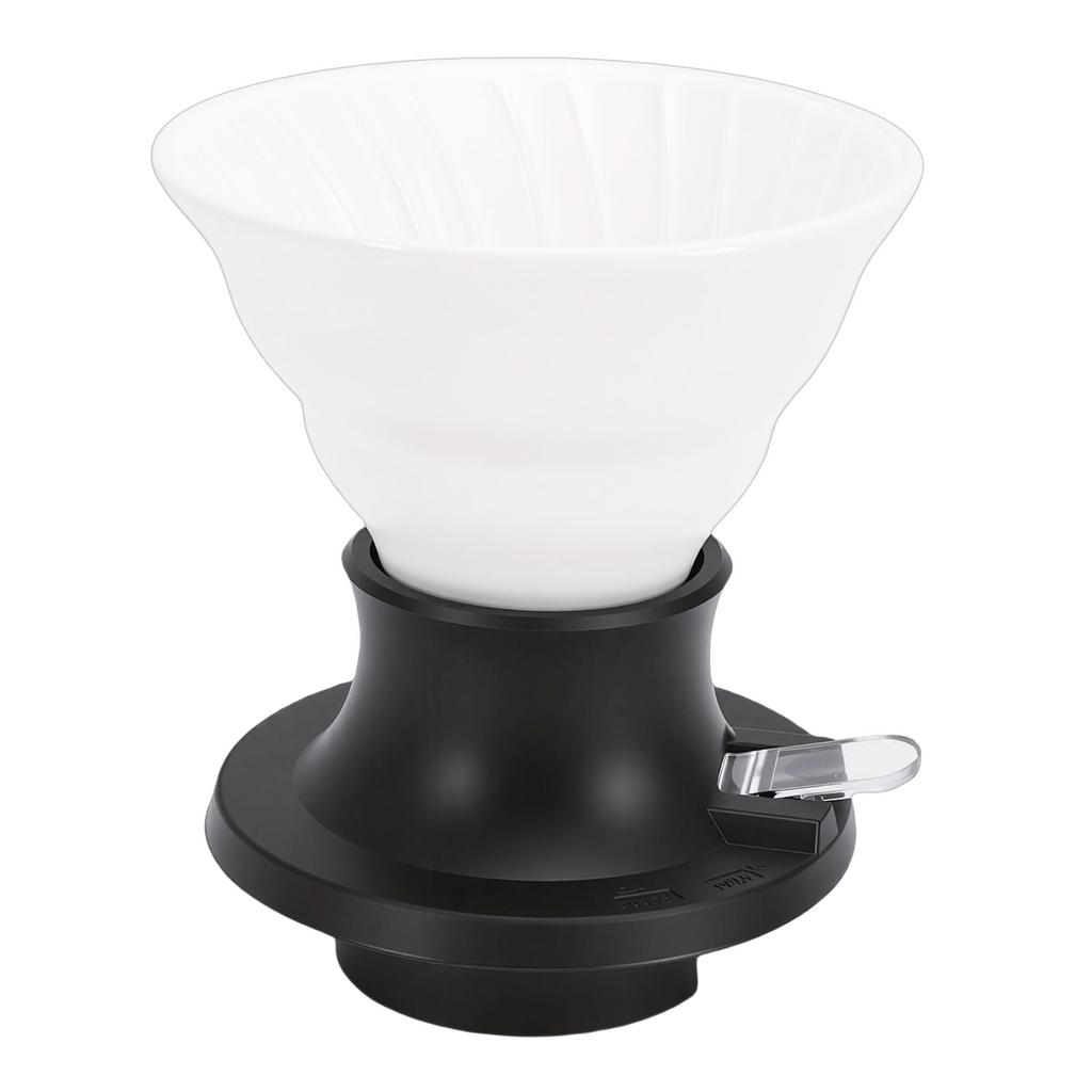 Pour Over Coffee Dripper Ceramic Heat Proof Immersion Cone Coffee Maker Dripper Filter Holder for Home Travel