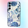 Fashion Ocean Theme Phone Case For Samsung S25,S24,S21,S22,S23,S30,Ultra,S20,Plus,Fe,Lite,Note,10,9,5G Black Cover