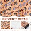 4 Pack Ultra Soft Dog Cat Bed Mat with Cute Prints Reversible Fleece Dog Crate Kennel Pad Cozy Washable Thickened Guinea Pig Pet Bed Mat
