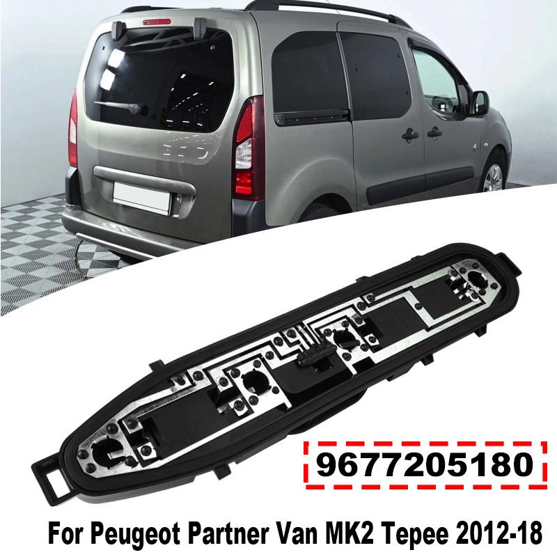 Rear Tail Lamp Circuit Board Bulb Base For Peugeot Partner Van MK2 Tepee 12-18 9677205180 9677205080 Car Taillight Socket Holder
