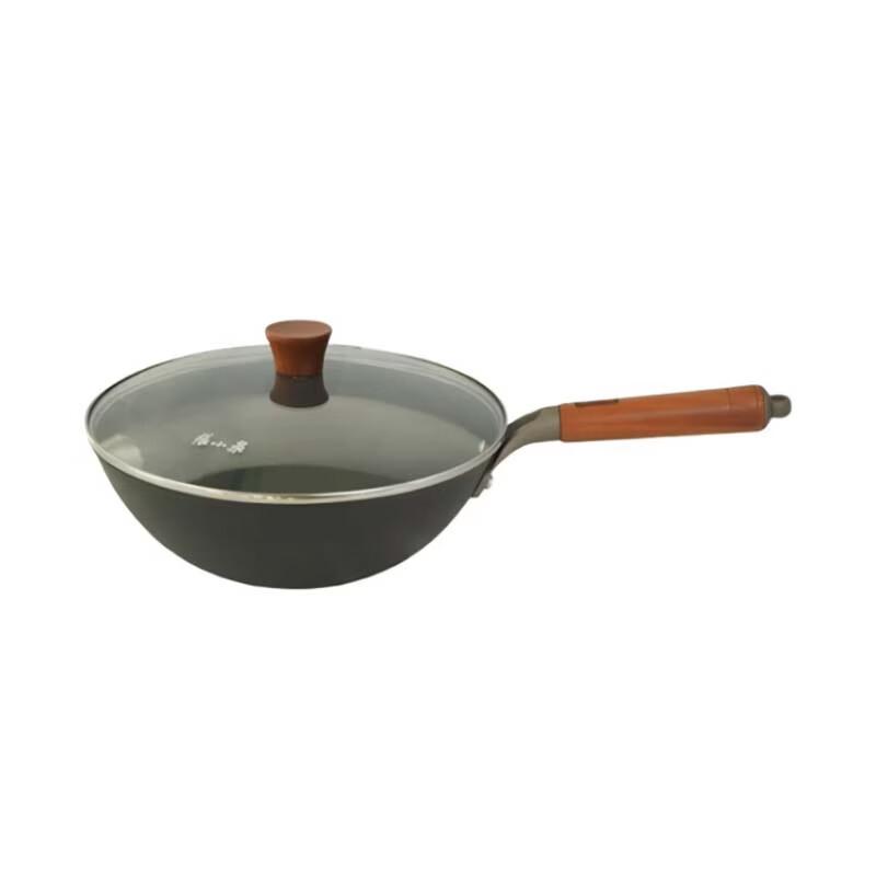 Zhang Xiaoquan Traditional Cast Iron Flat-Bottom Pot