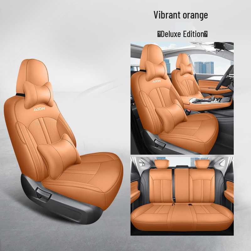 All-Season Leather Car Seat Cushion for AION S580 Five-Seater
