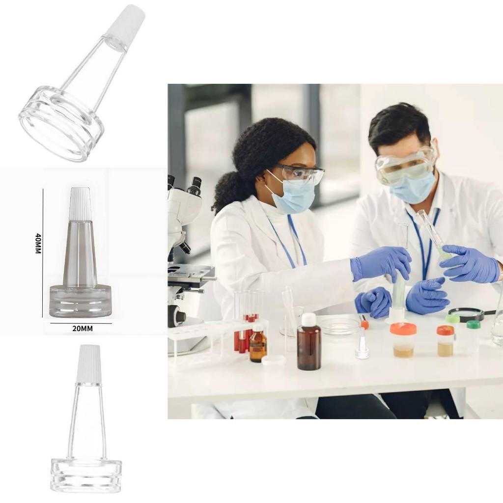 High Clarity 13 Gauge Transparent Nozzle Head Frosted Powder With Pvc And Droppers