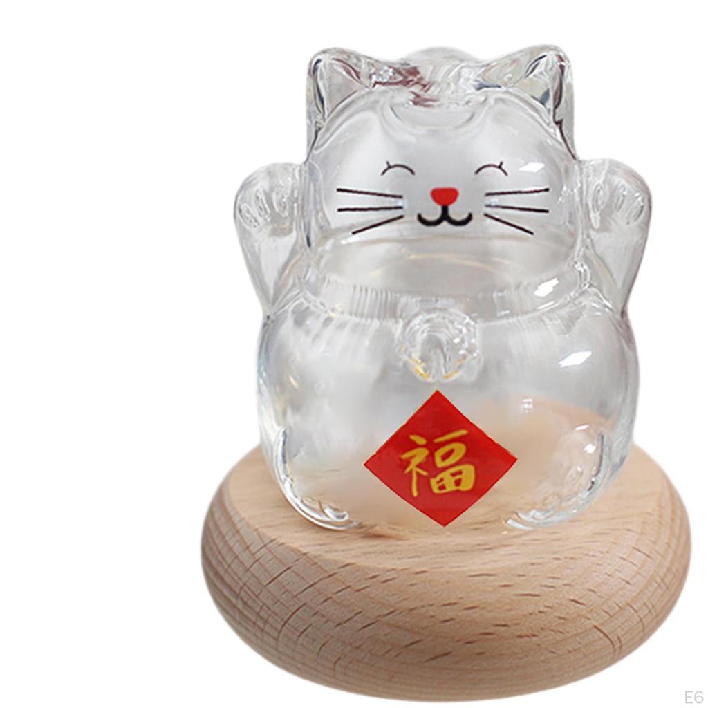 Glass Jar Clear Storage Mini for Home Bedroom Drawer Living Room