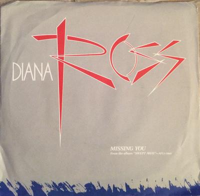 7inch Record DIANA ROSS  Missing You PB13966 RCA 1984 Canada SoulFunk Used