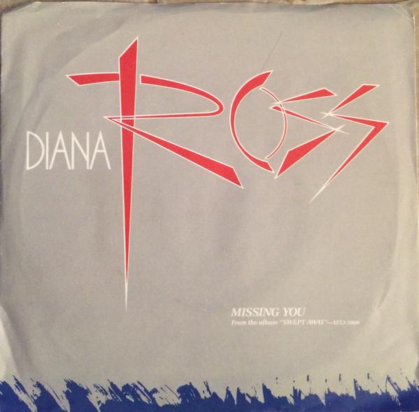 

7inch Record DIANA ROSS Missing You PB13966 RCA 1984 Canada SoulFunk Used