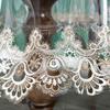 Transparent PVC Tablecloth with White Lace Tablecloth Set Round Table Cover Waterproof Oil Proof Glass Non Wash Crystal Board PVC Dining Tablecloth