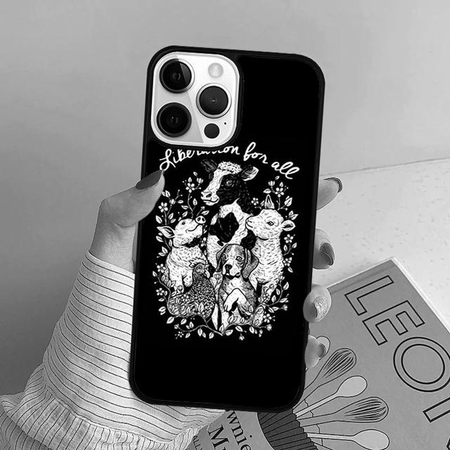 Vegan Friends Not Food Phone Case Cover For iPhone 17 Air 16 15 14 Plus Apple 16 11 12 13 Pro Max Coque
