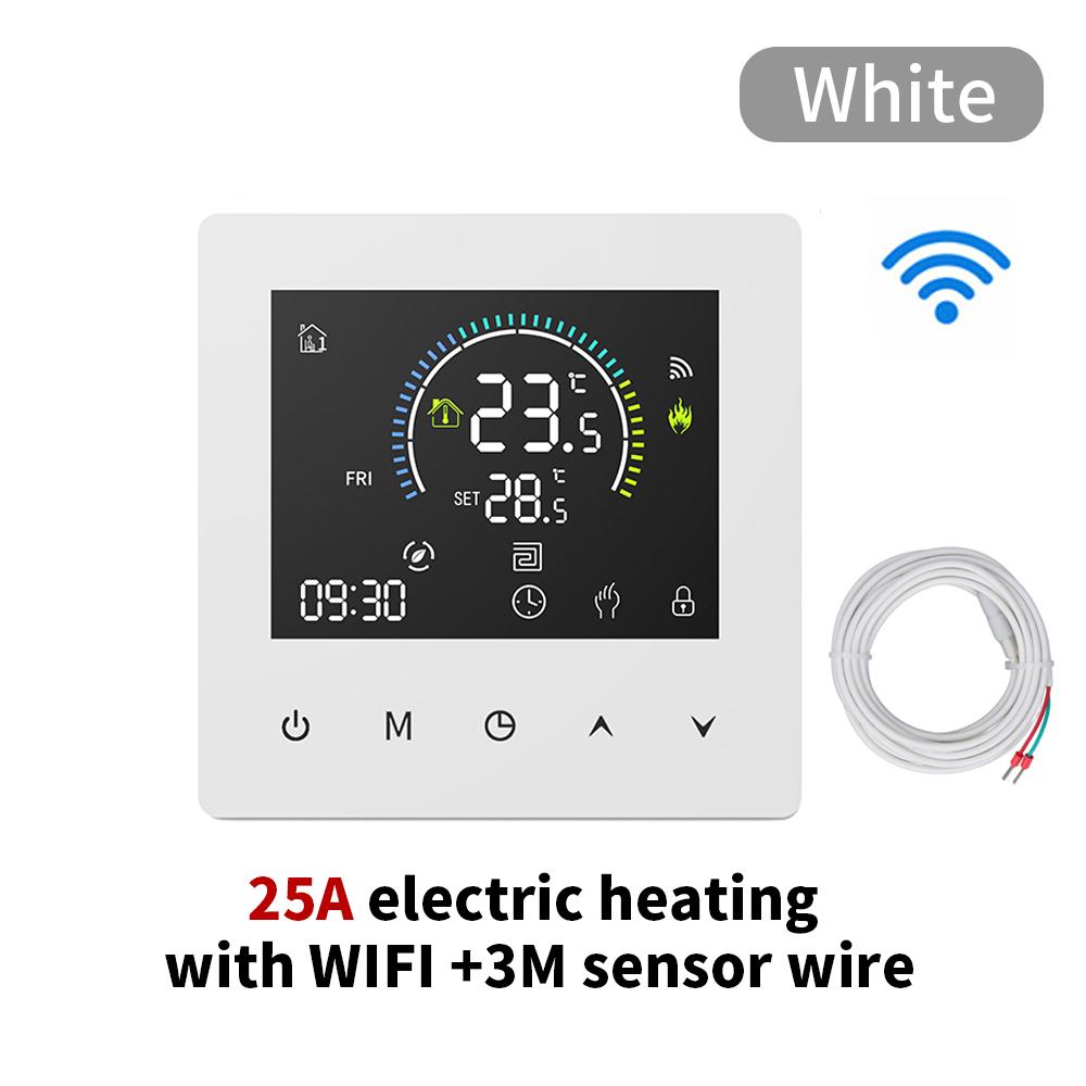 Smart WiFi Floor Heating Thermostat with LCD Display Energy - Saving for Smart Home Tuya Compatibility Emperature Control System