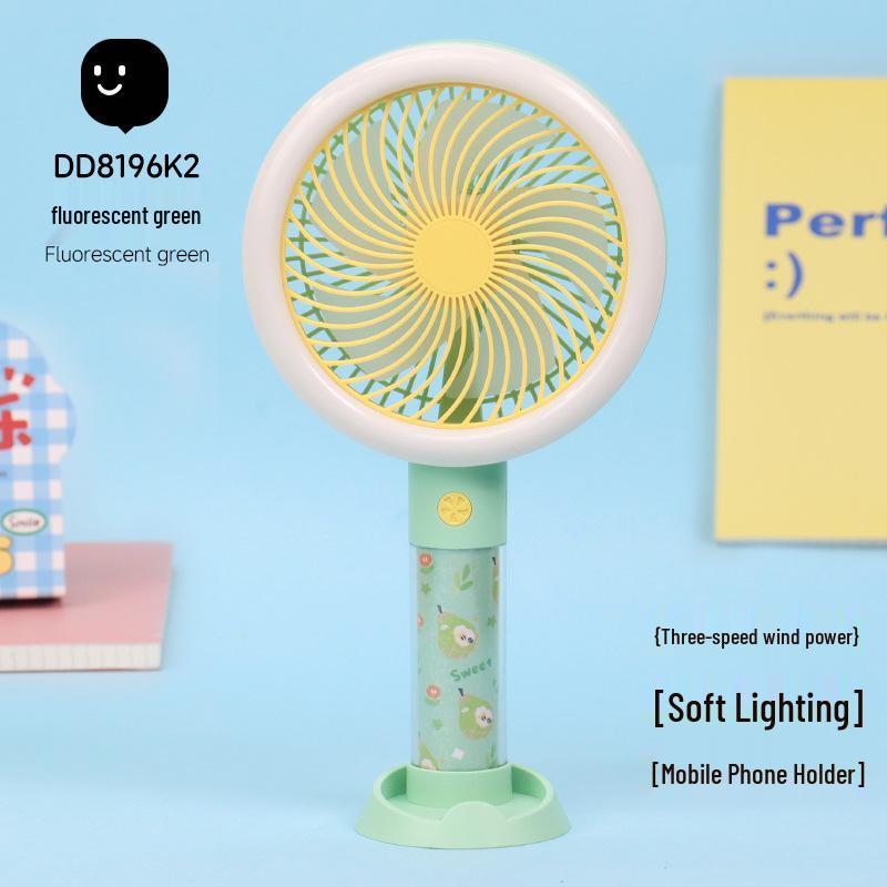 

Portable USB Rechargeable Mini Fan - Cute, Silent, Strong Wind for Dorms High Power Fan