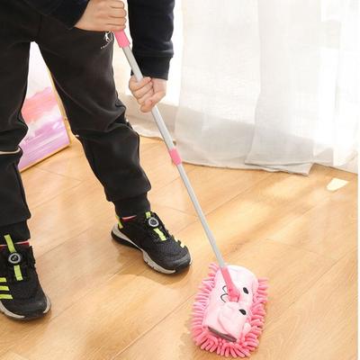 Cleaning Tool Mini Children's Mop Multifunction Portable Floor Mop Stretchable Ergonomic Cleaning Mop