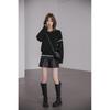 Japanese-Korean Style Women's Autumn Patchwork Pullover Sweater