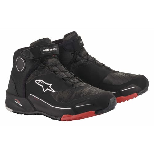 Alpinestars Bike Shoes BLACK CAMO RED US 8/25.5cm CR-X DRYSTAR RIDING Shoes 261 1820