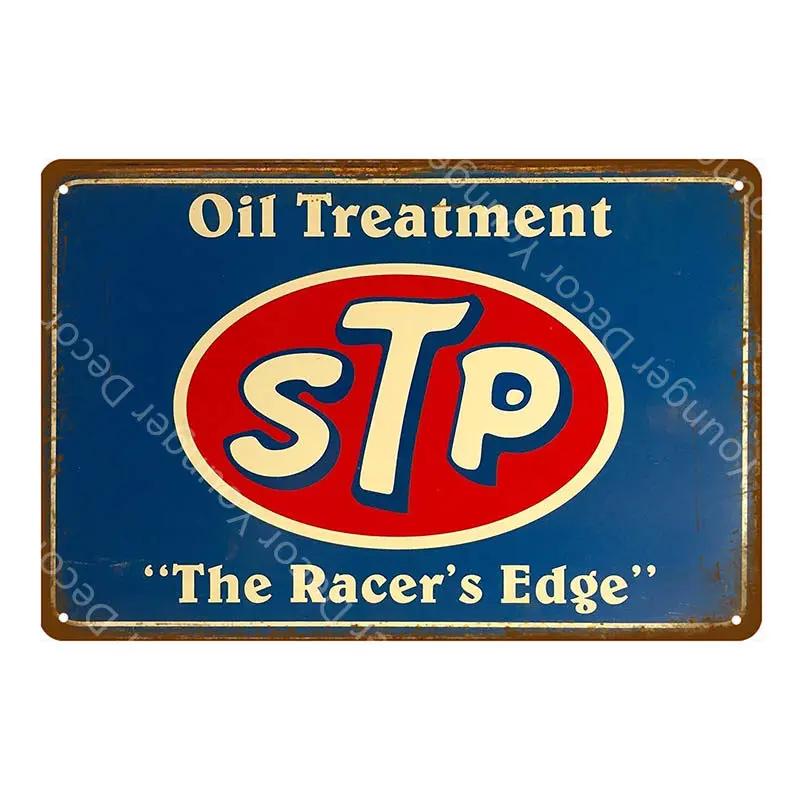 Motor Oil Mobiloil Metal Signs Gasoline Wall Plate Metal Vintage Garage Decor Bar Pub Man Cave Decorative Metal Plaque YA015