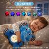 ROBOT PLAZA Sleep-inducing Stuffed Animal Toy for 3-Year-Olds: Planetarium Melody and Heartbeat (Elephant)
