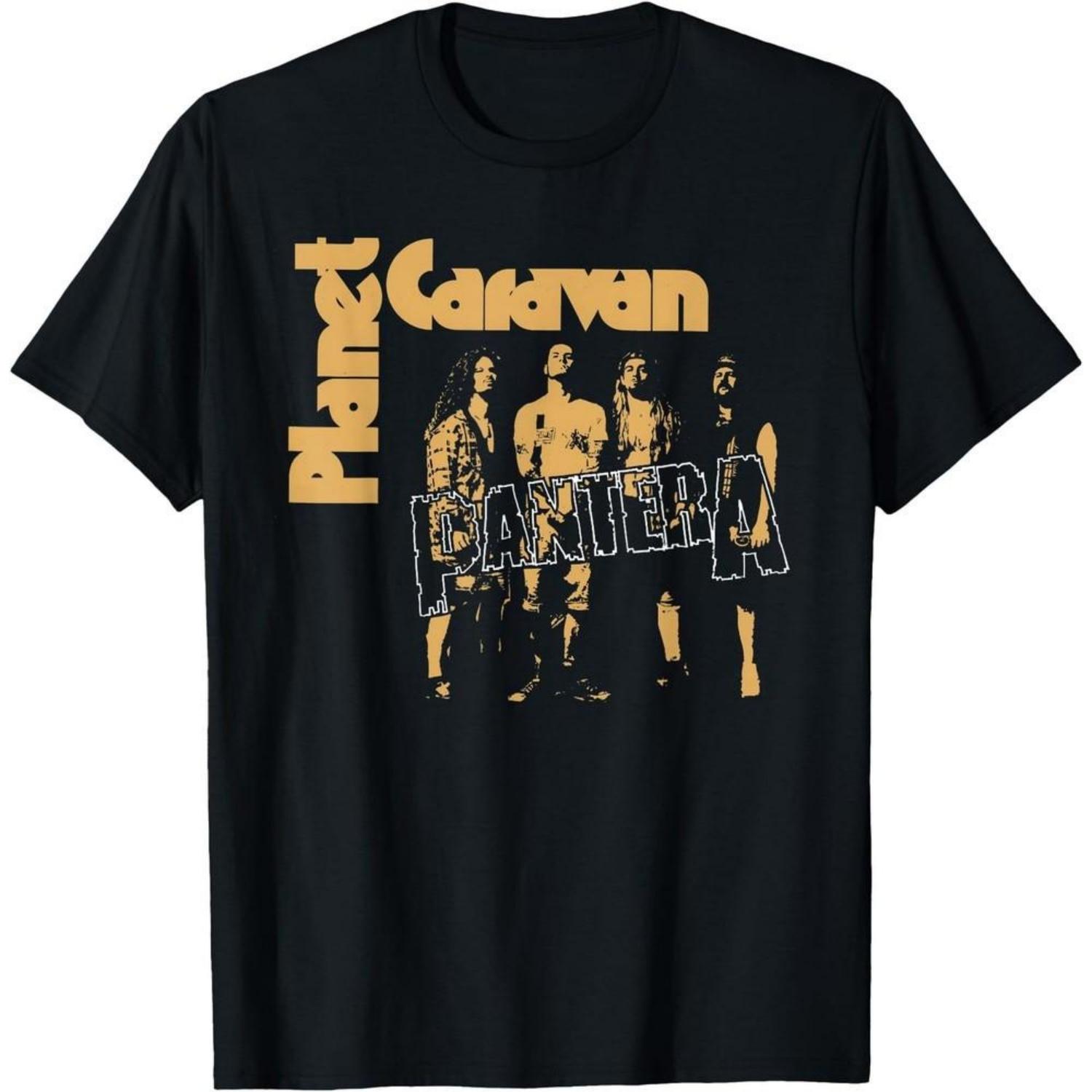 

Pantera Hard Rock Metal T-Shirt Planet Caravan Shirt Gift for Fans Unisex T-Shirt S чёрный