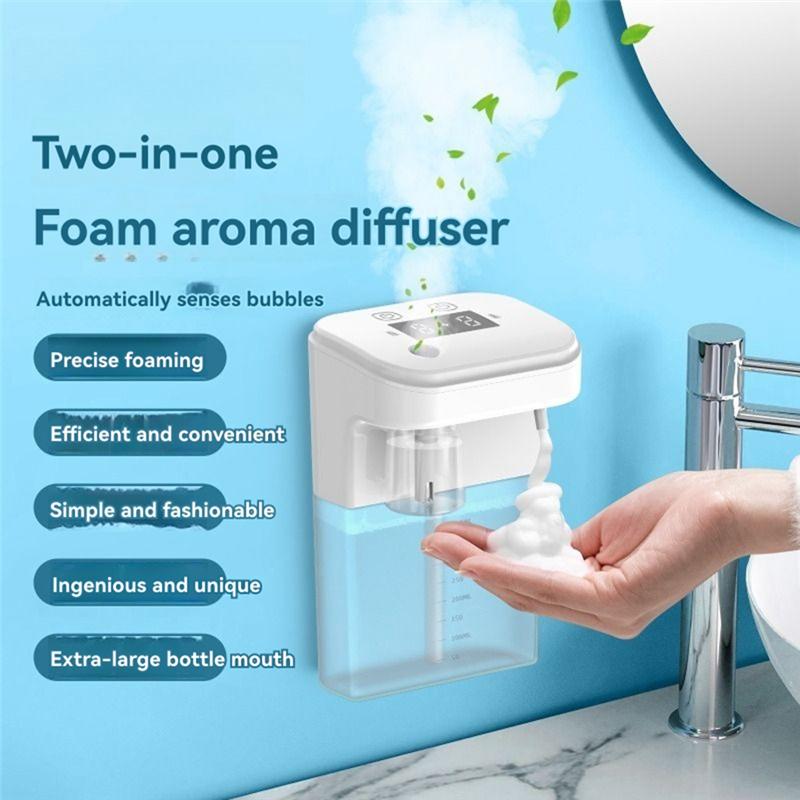 A25F-Mobiler Waschtelefon-kompatibler Automatischer Induktions-2-in-1-Aromatherapie-Maschinen-Seifenspender-Infrarot-Induktions-Blasen-Ma