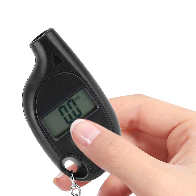 Tire Pressure Gauge Portable Digital Wheel Tester Ergonomic Car Tire Pressure Tester For Truck SUV RV Automobile