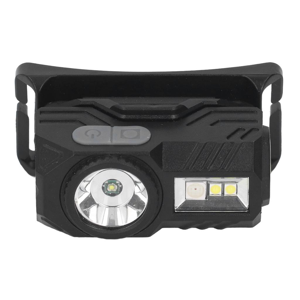 Motion Sensor Headlamp Multiple Modes High Brightness Magnetic LED Light with Headband and   Clip for Outdoor