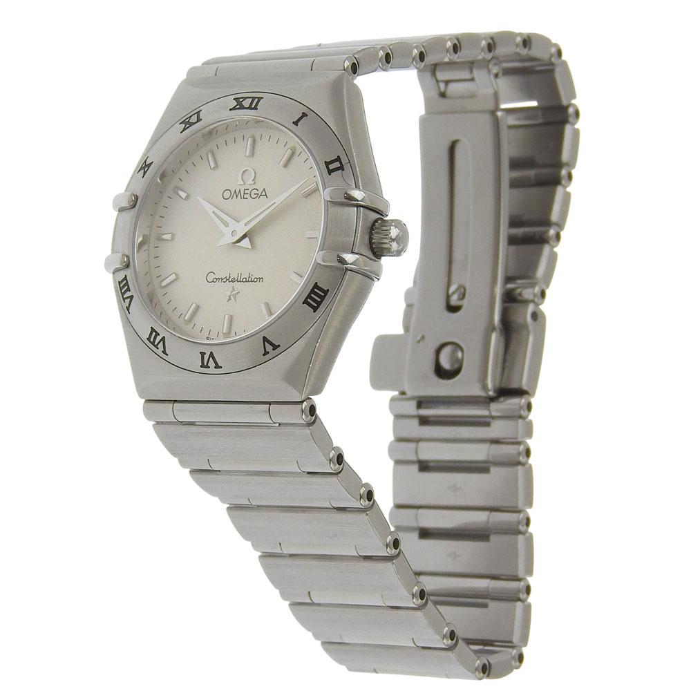 OMEGA Constellation Mini Watches 1562.30 whiteDial Stainless Steel Quartz Analog display Women Used