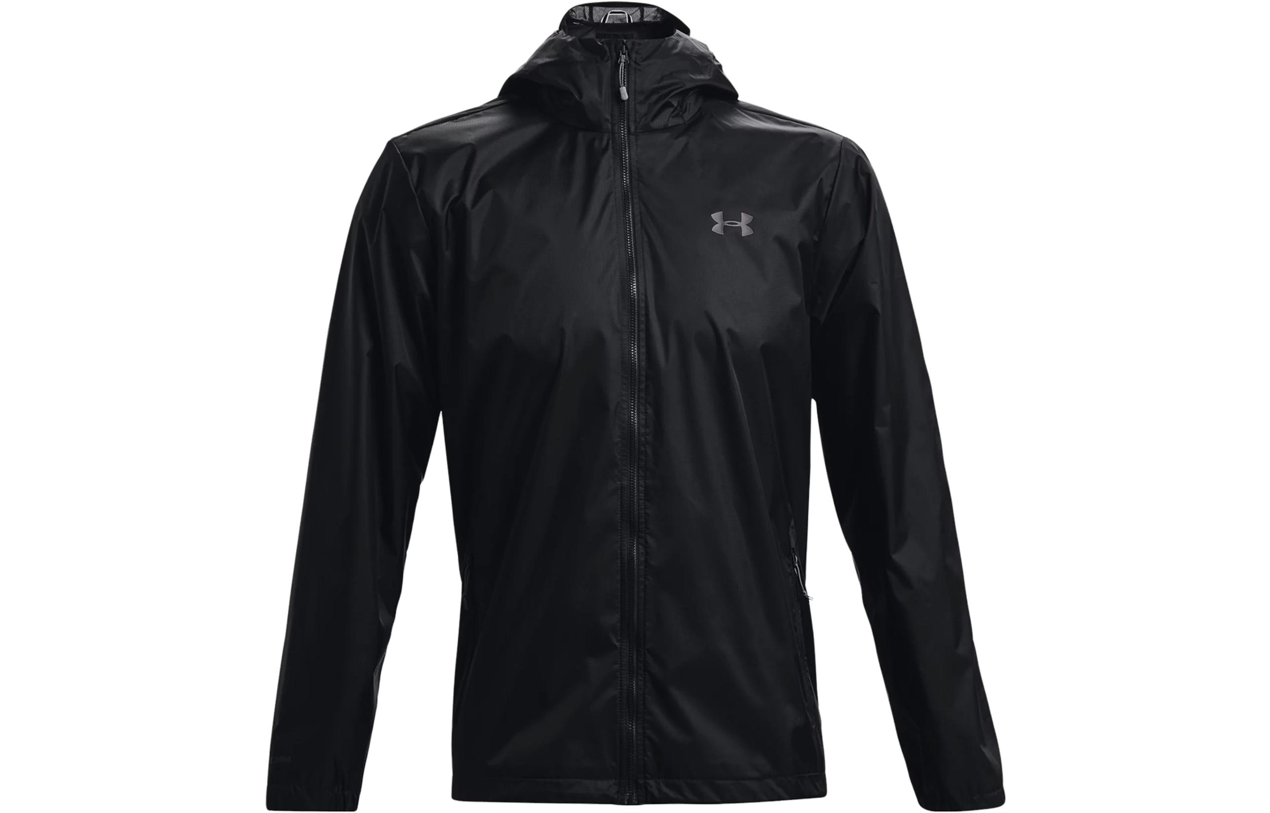 Under Armour Jackets Men s Black Hooded Moderate Other 1321439-002 LG