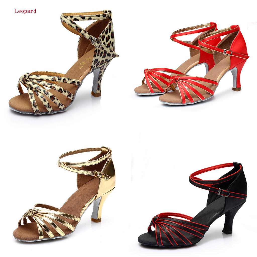 Luxurious Fashion 9-color Women's Ballroom Latin Tango Dance Shoes For Ultimate Elegance