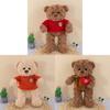 Cozy And Cuddly Plush Bear Toy Heart Bear Doll Ideal Gift For Girls And Kids