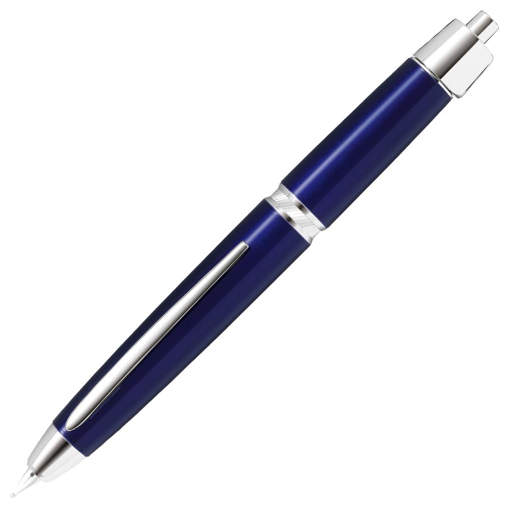 

PILOT Mannenhitsu Capless LS Fountain Luxury FCLS35SRLXLM LXL-M Pen, Blue,