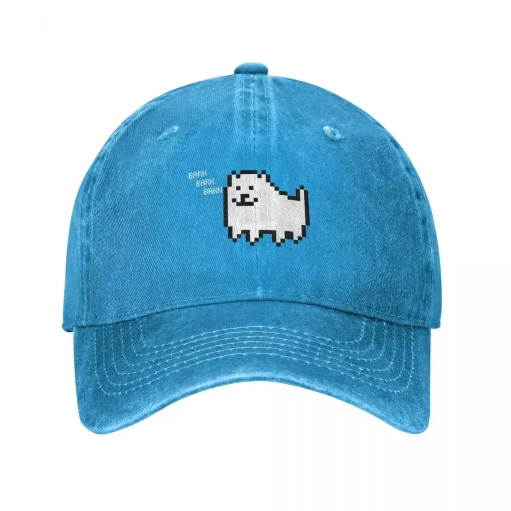 Undertale Annoying Dog Baseball Caps Vintage Distressed Cotton Video Game Snapback Hat for Men Women Outdoor Summer Hats Cap