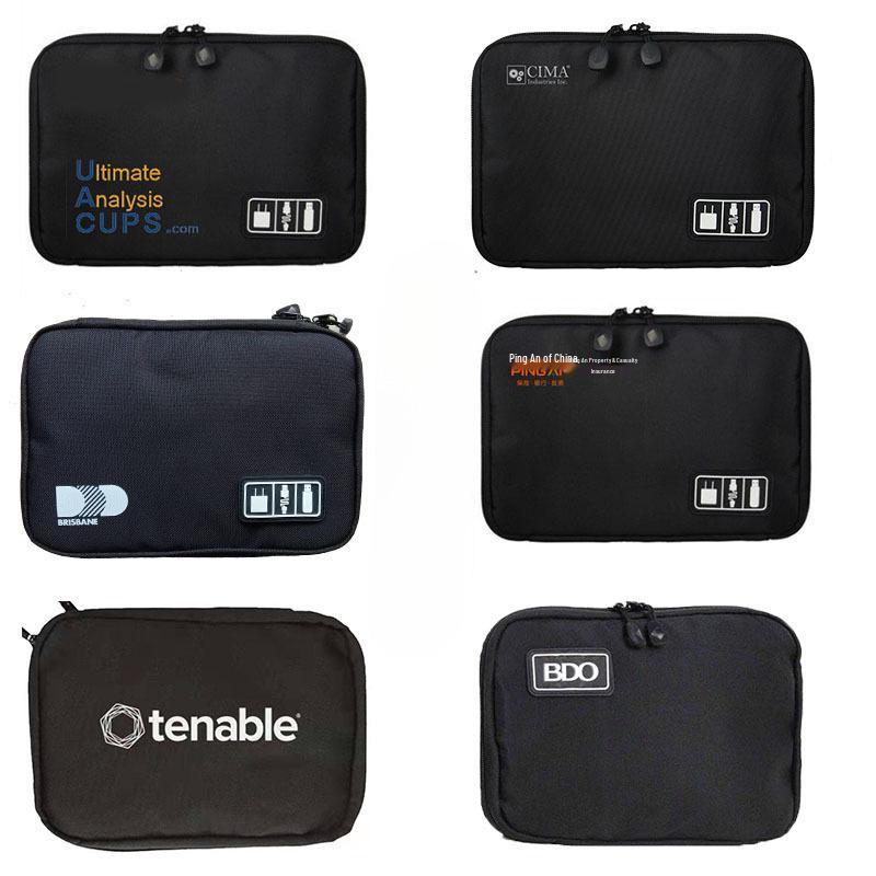 Portable Digital Storage Bag for Charging Cables and Earphones