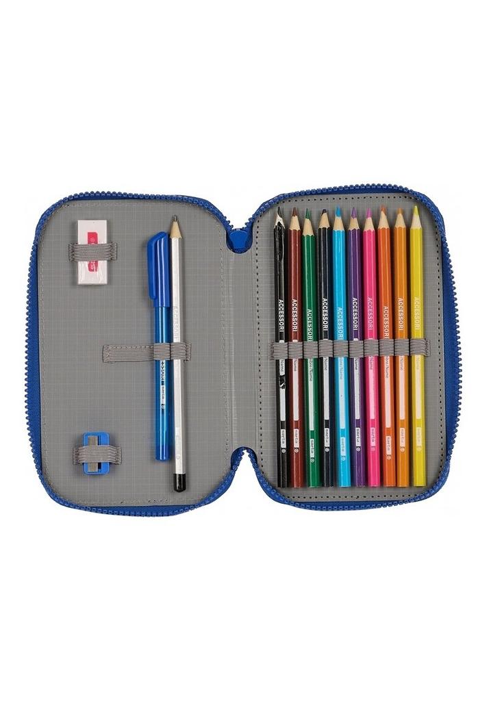FC Barcelona Pencil Case with Equipment 412326854 Multicolor
