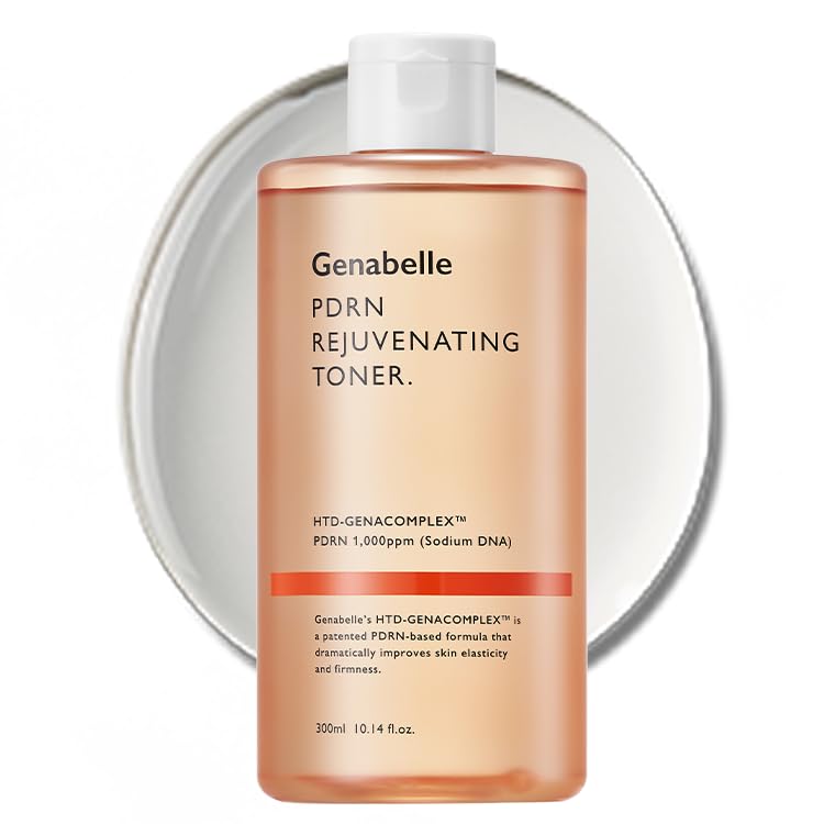 Genabelle PDRN Rejuvenating Toner 300ml PDRN lotion Salmon injection Tone the skin Aging care Moisture Moisturizing toner Low irritation Skin care
