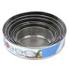 6PCS Round Flour Sifter Set Stainless Steel Kitchen Strainer Baking Sifter  Flour Sifting