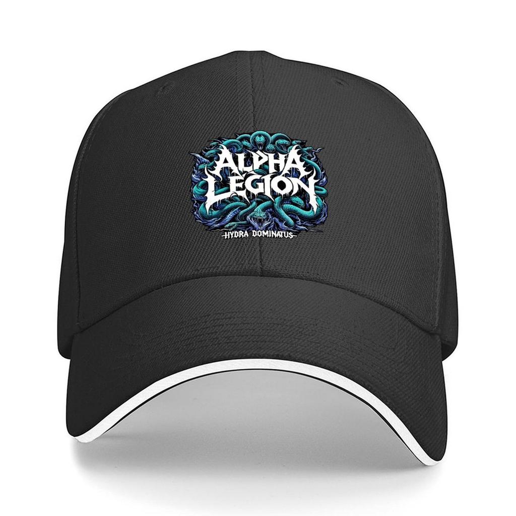 Alpha Legion Retro Metall Baseballkappe UV-Schutz Sonnenhut benutzerdefinierte Mütze lustige Mütze Unisex Damen