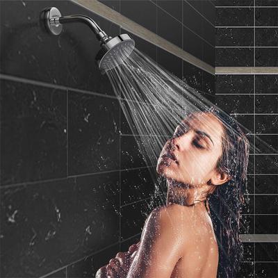 Shower Head High Pressure 4 Inch 5-setting  Shower Head Top Spray