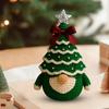 DIY Crochet Christmas Tree Gnome Kit Beginner-Friendly Handmade Xmas Tree Gnome Craft Kit Knitting Holiday Decoration