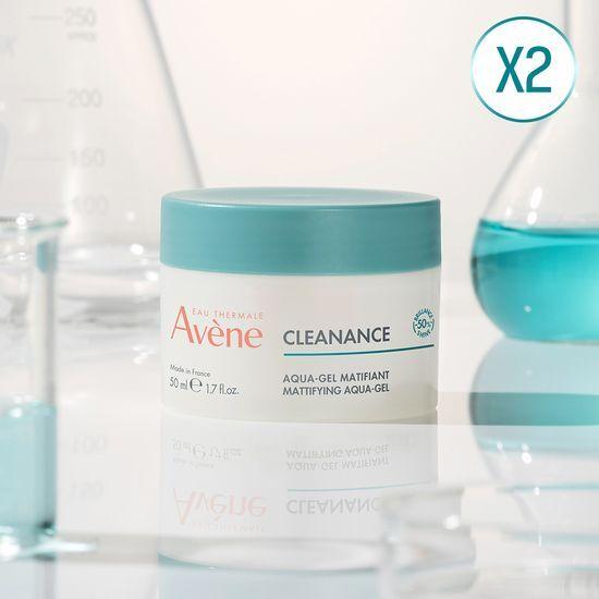 Avene Cleanance Aqua Cream-in-Gel Moisture Cream 50ml 2-pack