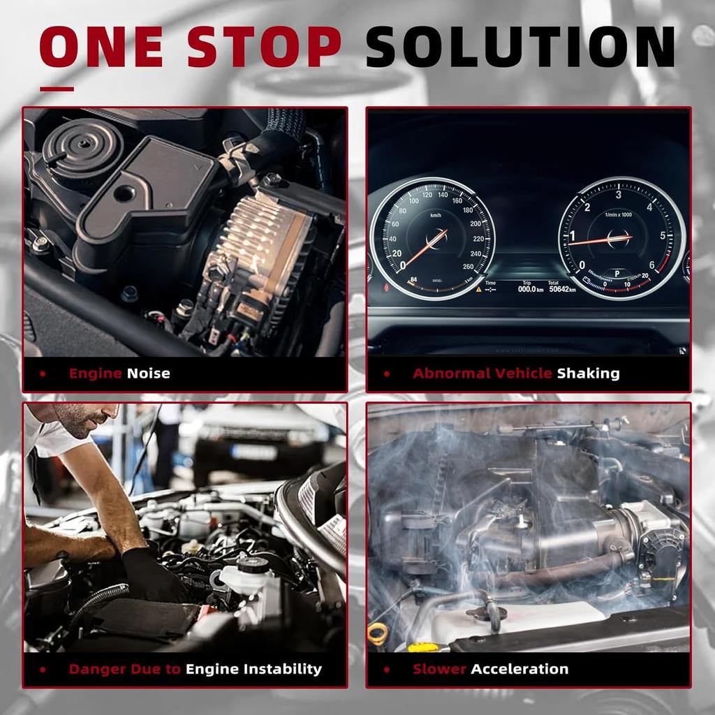 TOPAZ 22116768852 22116768853 Engine Motor Mounts Front Left + Right Replacement for B-MW X1 2013-2015 BMW Z4 2012-2016 Set of 2