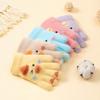Children's Gloves Winter Warm Five Fingers Boys and Girls Cute Baby Cartoon Duckling Outdoor Play Knitted Gloves