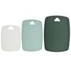 1/3Pcs Plastic Cutting Board Multifunctional Cutting Board For Vegetables Fruits Baby Food Household Non-Slip Cutting Board