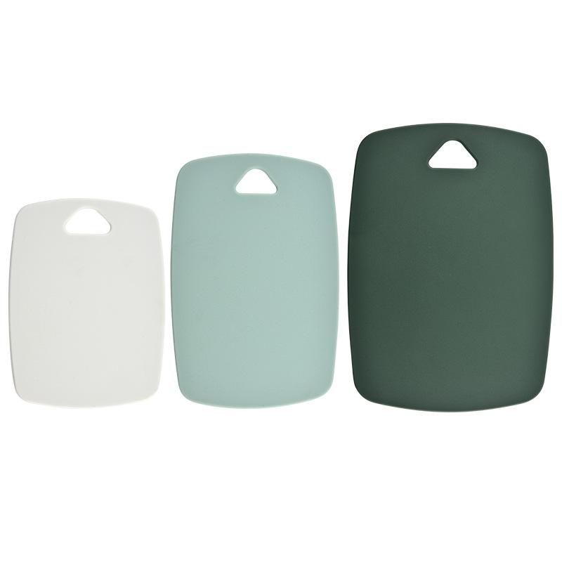 1/3Pcs Plastic Cutting Board Multifunctional Cutting Board For Vegetables Fruits Baby Food Household Non-Slip Cutting Board
