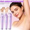 3 in 1 Women Hair Removal Device Rechargeable Nose Hair Trimmer Facial Hair Bikini Line Underarm Multi-Functional Electric Epilator