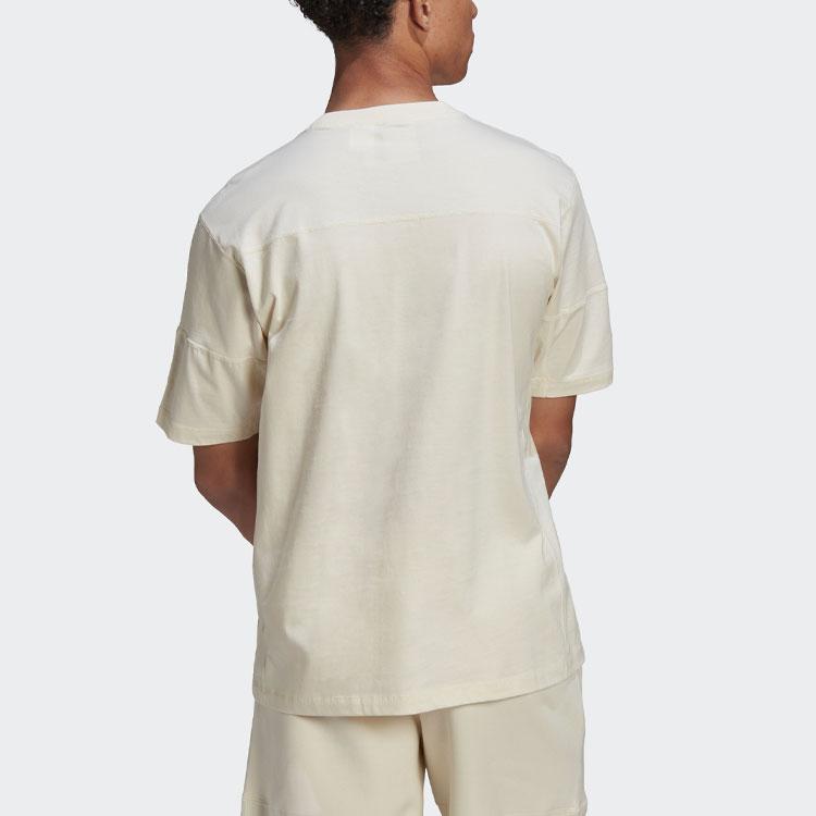 Adidas Originals Trefoil CC Tee Logo Casual Sports Crew Neck Short Sleeve T-Shirt Men Tops Undyed HC1967