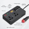 200W Car Inverter Charger DC 12V/24V to AC 220V Converter QC3.0 Type-C USB Chargers AC Socket Car Inverter Voltage Detection Adapter
