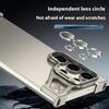 For Samsung Galaxy S25 Ultra Bumper Case Lens Kickstand Heat Dissipating Metal Corner Phone Cover