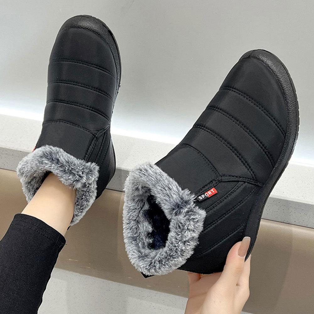 

Хлопковые ботинки для мужчин и женщин, флисовые и утепленные зимние ботинки, новые легкие и теплые хлопковые ботинки для зимы 2025 года 40 чёрный