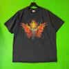 Vintage In Flames Cotton Shirt Unisex All Size S To 5XL BT1318 Unisex T-Shirt