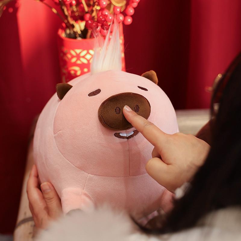 Pig Charming Plush Companion Toy Pillow Room Decor For Children And Gift Giving