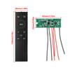 3.2V 3.7V Solar Light Circuit Board Remote Control With Power Off Memory Radar Human Body Sensing Function For 5-10M