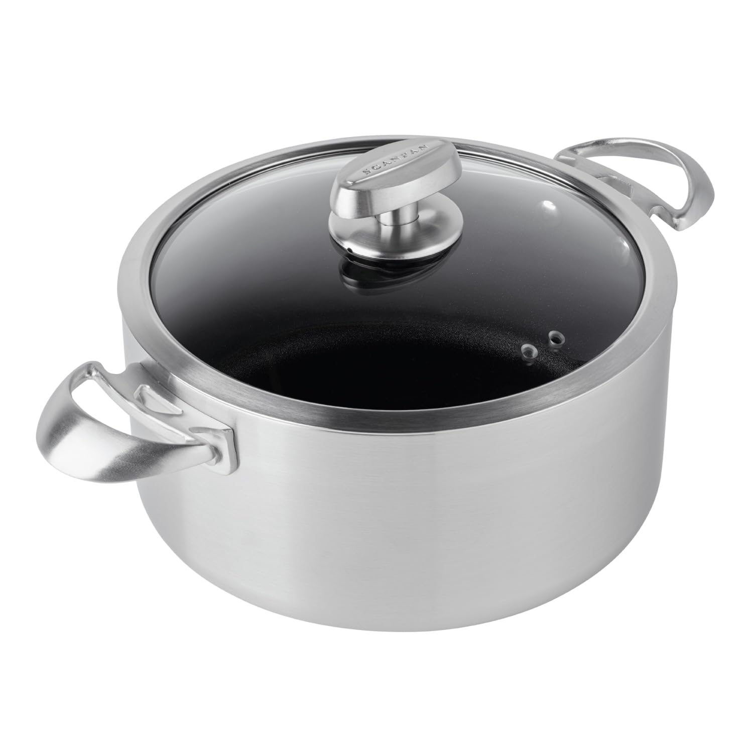 

Scanpan CS+ Series 20cm/3.5L Dutch Oven (with lid) and Double-Handled Pot